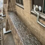 外壁　薬品洗浄工事　施工前