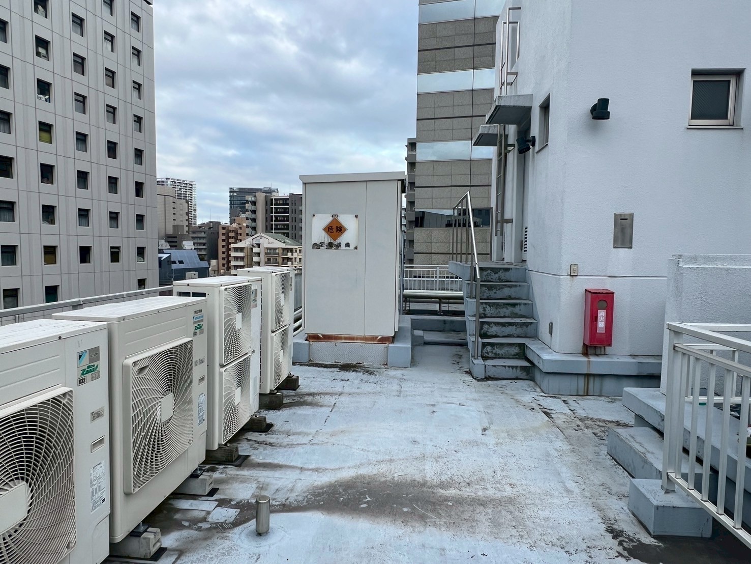 屋上防水工事　施工前
