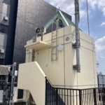 屋上　塗装工事　施工前