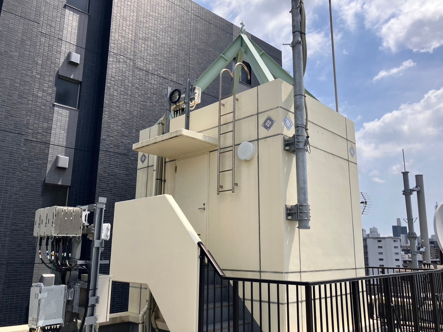 屋上　塗装工事　施工前