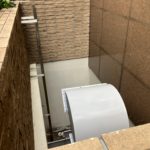 外壁　薬品洗浄工事　施工完了