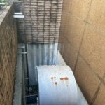 外壁　薬品洗浄工事　施工前