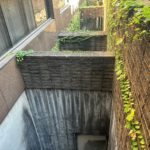 外壁　薬品洗浄工事　施工前