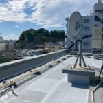屋上防水工事　施工完了