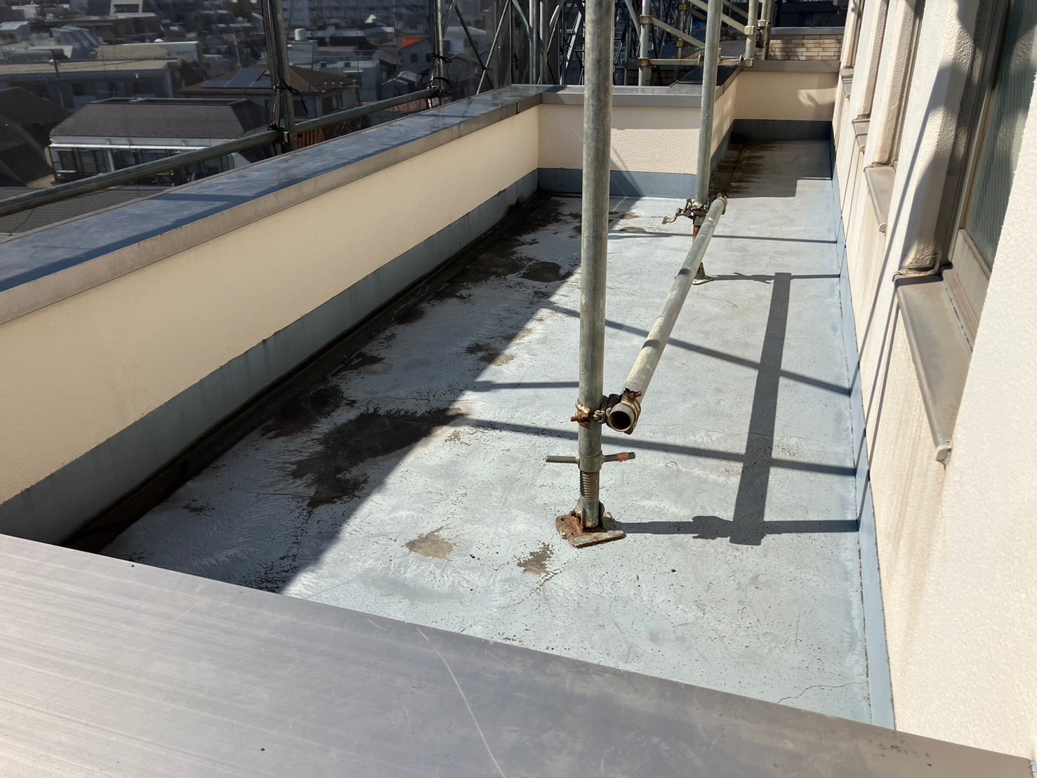 防水工事　施工前