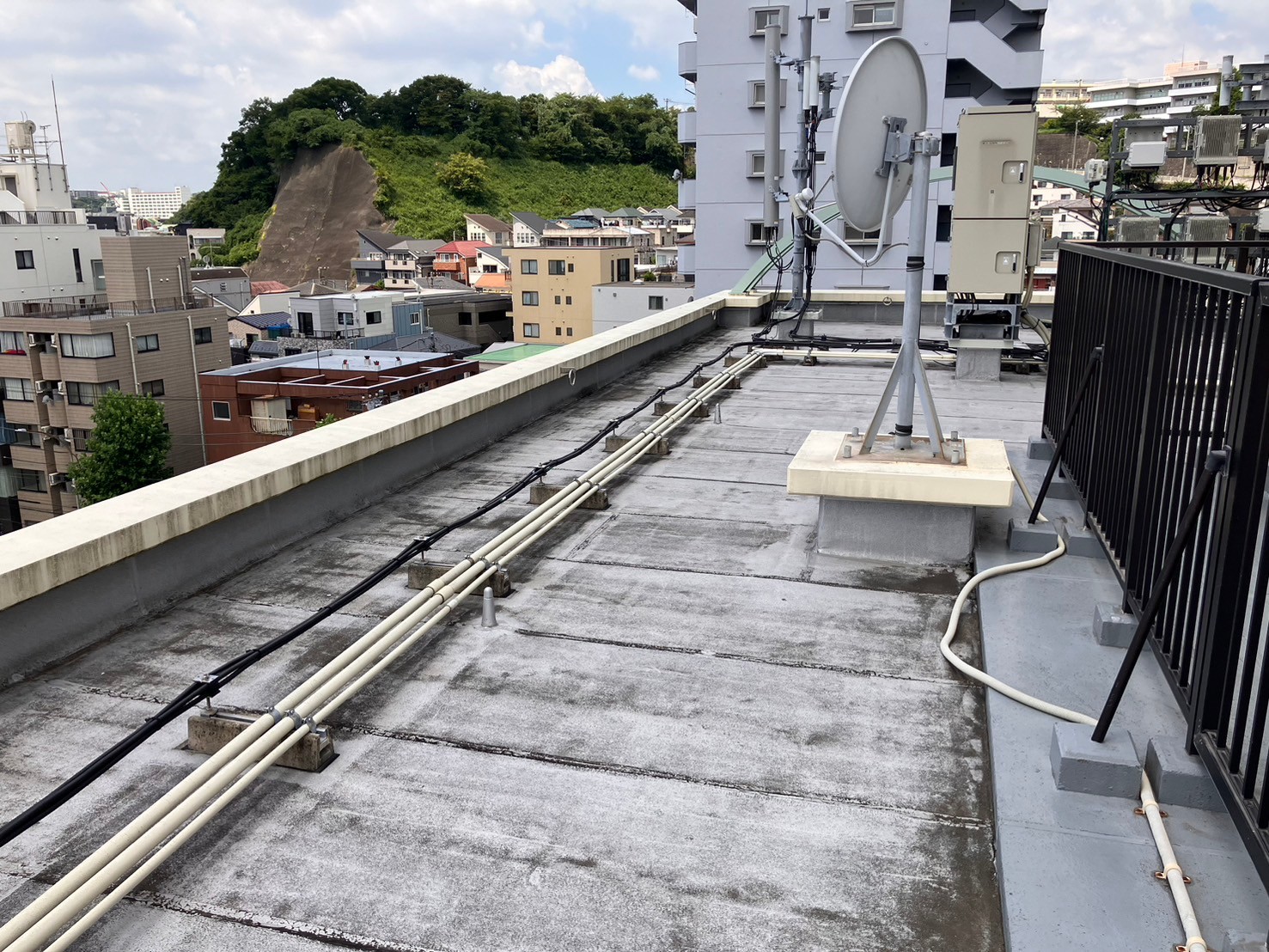 屋上防水工事　施工前