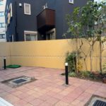 専用庭　塗装工事　施工完了