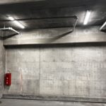 地下室　塗装工事　施工前