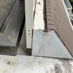 斜壁塗装工事　施工前