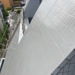 斜壁　施工完了