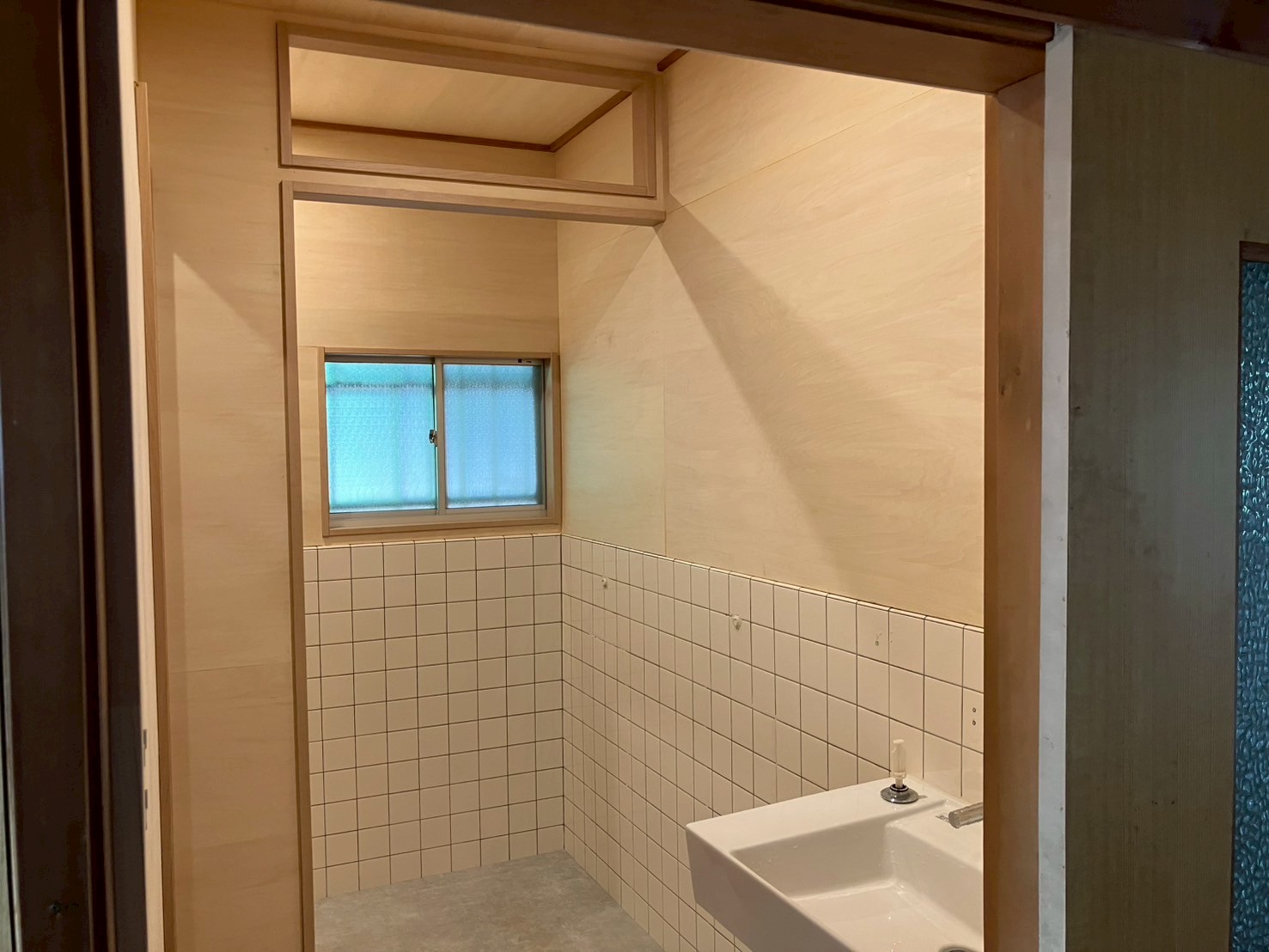 トイレ　施工完了