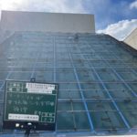 シーリング工事施工中
