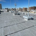 屋上防水工事　アスファルトシート防水　施工前