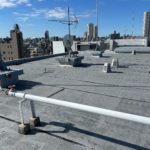 屋上防水工事　アスファルトシート防水　施工前