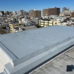 屋上防水工事　ウレタン防水　施工前