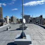 屋上防水工事　ウレタン防水　施工前