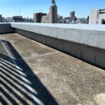 屋上防水工事　ウレタン防水　施工前