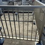 屋上防水工事　ウレタン防水　長尺シート貼替　施工前