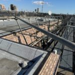 屋上　アスファルトシート防水　施工前