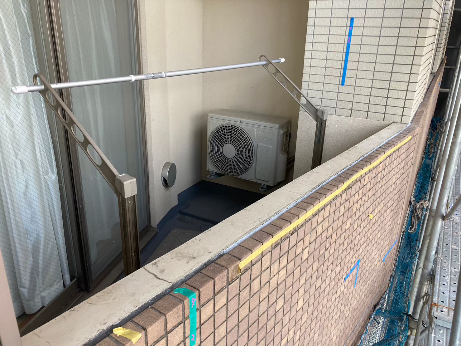 バルコニー　施工前