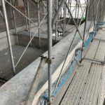 大梁　ウレタン防水工事　施工前