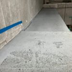 大梁　ウレタン防水工事　施工前