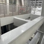 大梁　ウレタン防水工事　施工完了