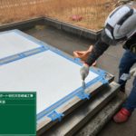 シーリング工事　ヘラ押さえ