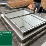 アルミアネル用架台設置