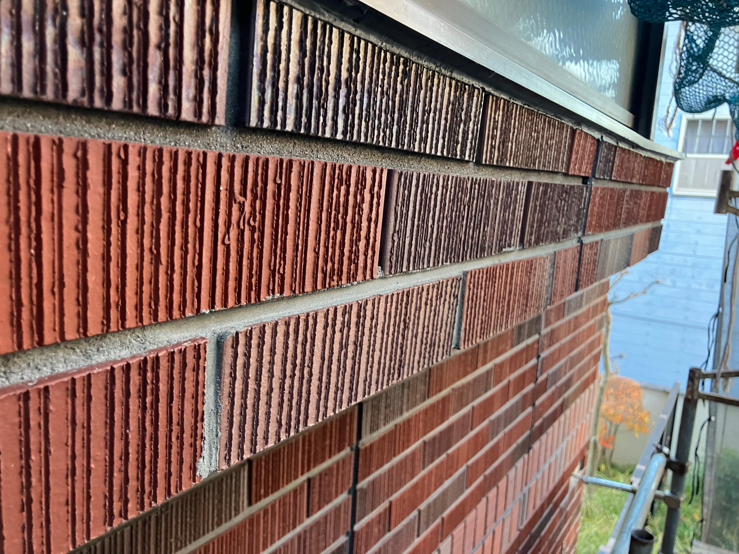 外壁　タイル貼替工事　施工完了