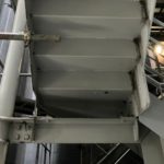 鉄骨階段　鉄部塗装工事　施工前