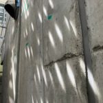 外壁打ちっ放し　施工前