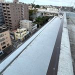 屋上防水　アスファルトシート防水　施工前