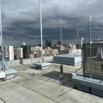 屋上防水　アスファルトシート防水　施工前