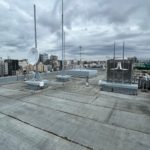 屋上防水　アスファルトシート防水　施工前