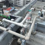 屋上防水　アスファルトシート防水　施工前