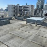 屋上防水　アスファルトシート防水　施工前
