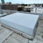 屋上防水　アスファルトシート防水　施工前