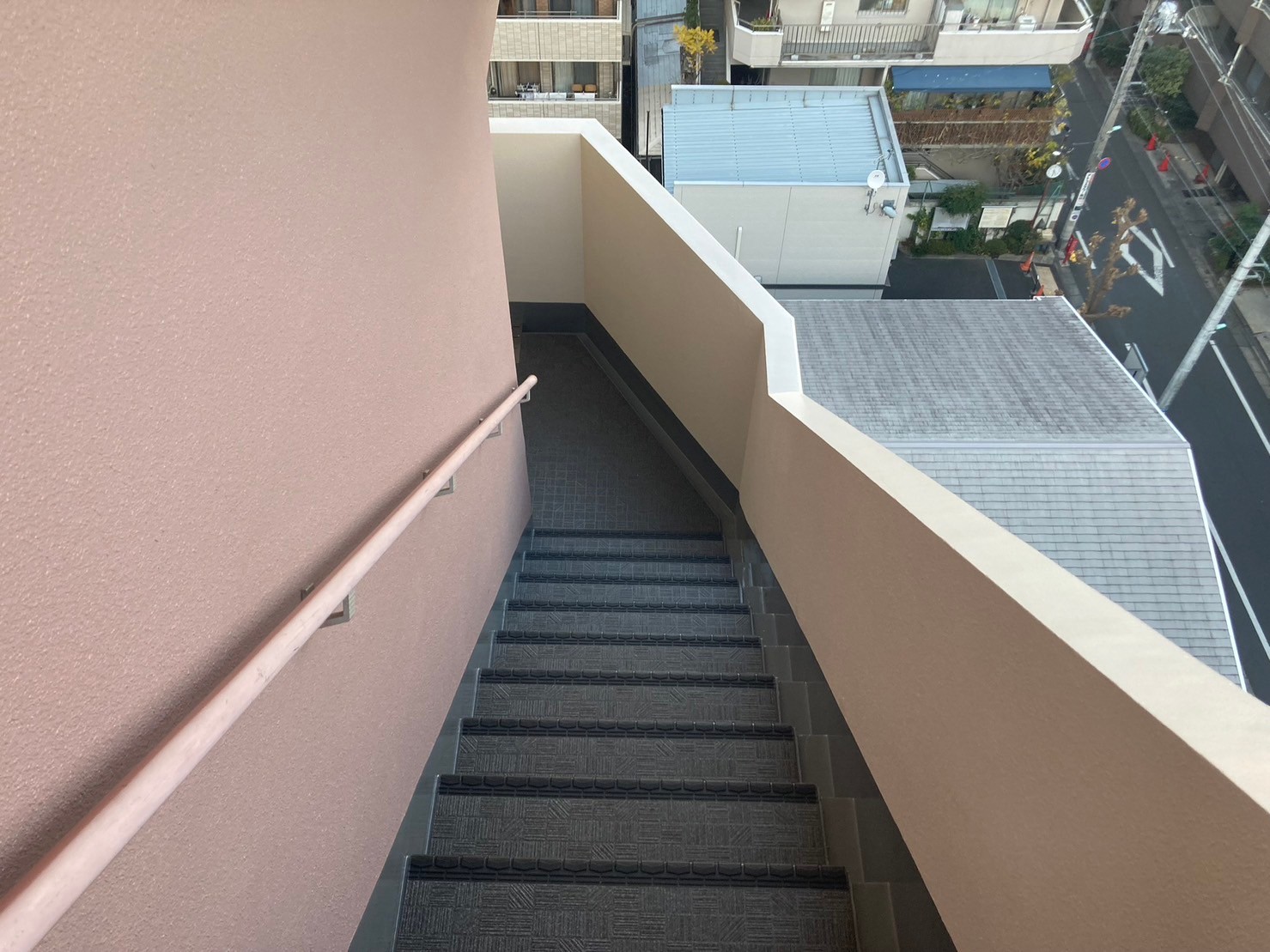 共用階段　施工完了