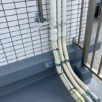 屋上防水工事　ウレタン防水　施工完了