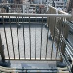 屋上防水工事　ウレタン防水　長尺シート貼替　施工完了