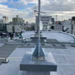 屋上防水工事　ウレタン防水　施工完了