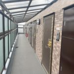 鉄部塗装工事　施工前