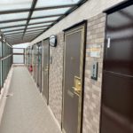 鉄部塗装工事　施工完了