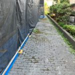 1階通路　洗浄工事　施工前
