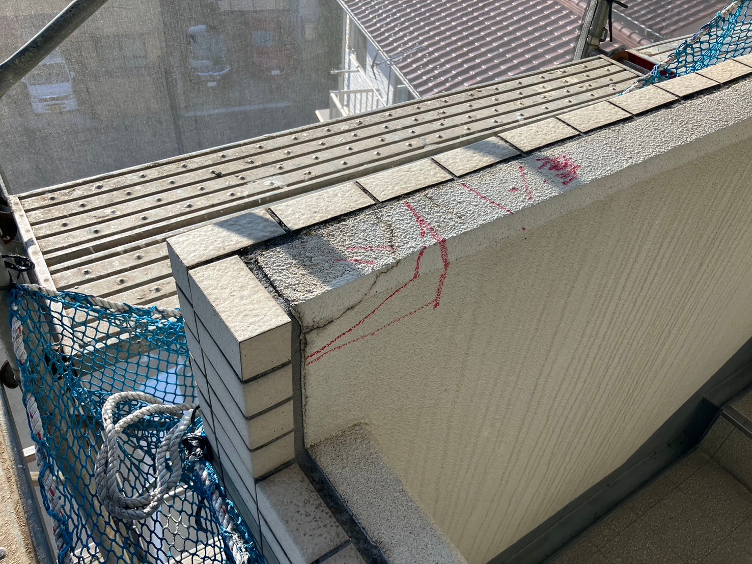 外壁塗装工事　施工前