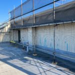 ルーフバルコニー防水工事　アスファルトシート防水　施工前