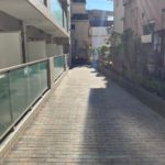 1階通路　洗浄工事　施工完了