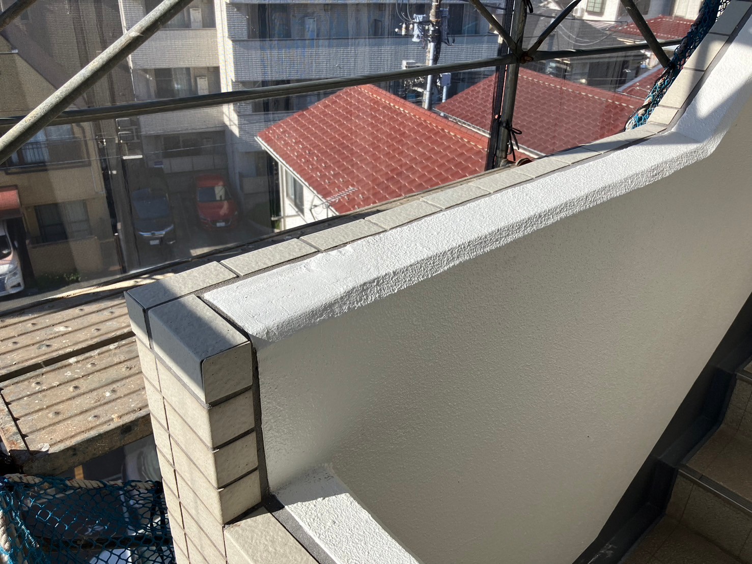 外壁塗装工事　施工完了