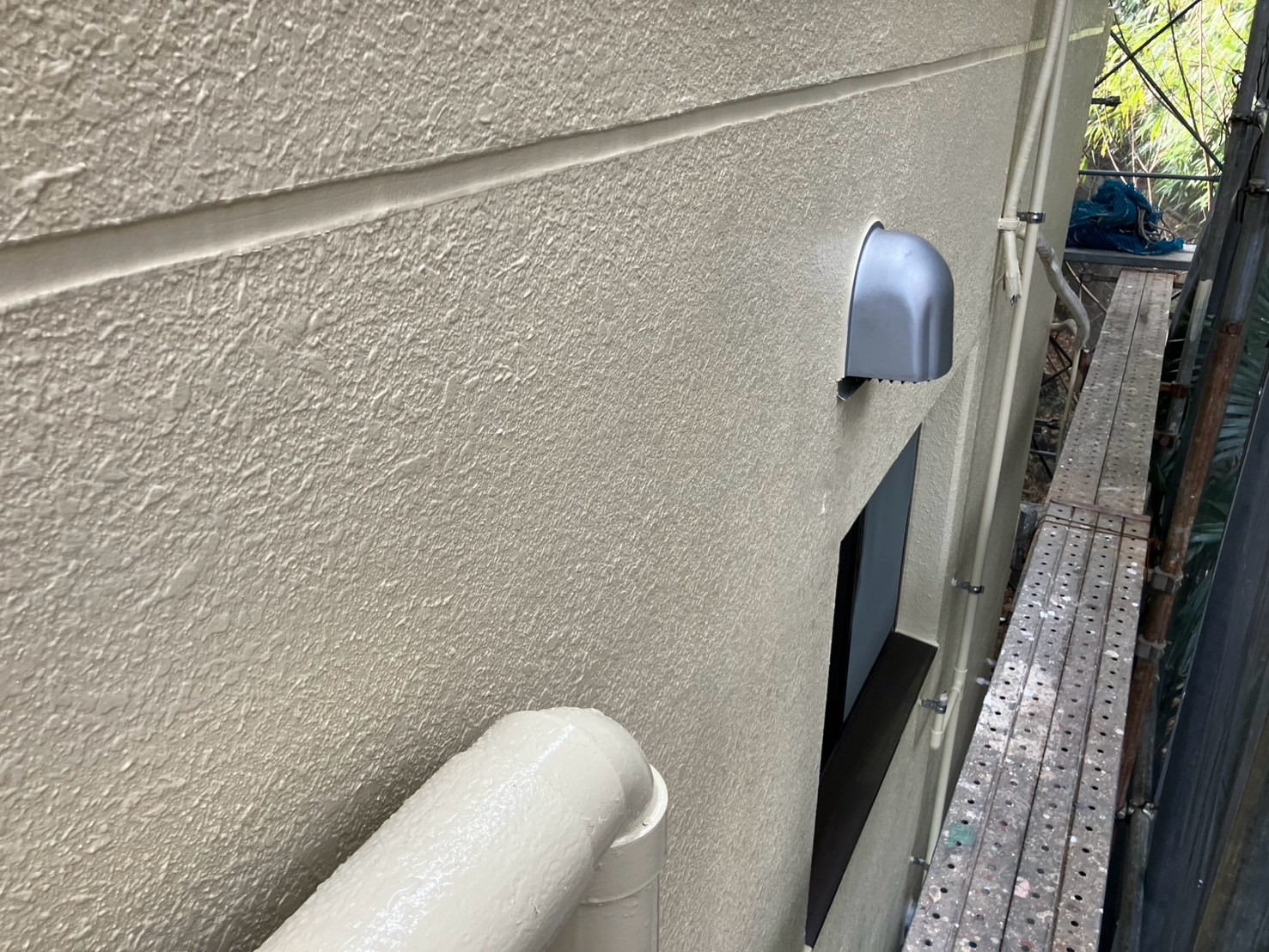 外壁塗装工事　施工完了